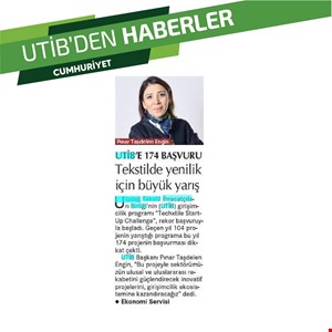 TEKSTİL SEKTÖRÜNDE YENİLİKÇİ FİKİRLER YARIŞACAK