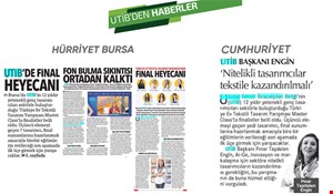 UTİB EYLÜL AYI BASIN YANSIMALARI