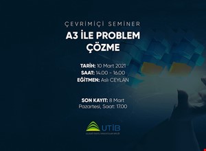 A3 İLE PROBLEM ÇÖZME EĞİTİMİ
