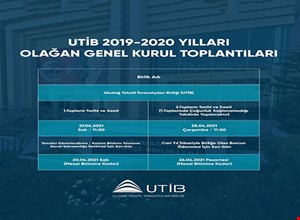 ULUDAĞ TEKSTİL İHRACATÇILARI BİRLİĞİ'nin 2019-2020 YILLARI OLAĞAN GENEL KURUL TOPLANTISI