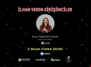 UTİB YÖNETİM KURULU BAŞKANI PINAR TAŞDELEN ENGİN “İLHAM VEREN GİRİŞİMCİLER” PROGRAMININ KONUĞU OLUYOR