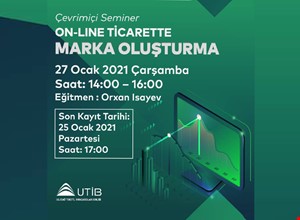 ON-LINE TİCARETTE MARKA OLUŞTURMA | WEBINAR