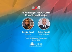 UTİB DK ÜYESİ AŞKIN KANDİL SATIRBAŞI PROGRAMININ CANLI YAYIN KONUĞU OLUYOR