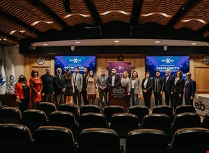 TECHXTILE GİRİŞİMCİLERİ, İZMİR'DE SANAYİCİ İLE BULUŞTU.