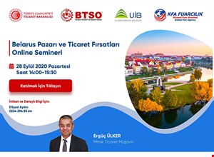 BELARUS PAZARI VE TİCARET FIRSATLARI ONLİNE SEMİNERİ