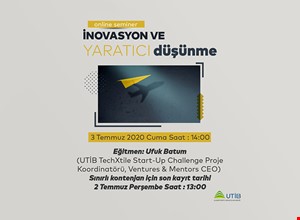 İNOVASYON VE YARATICI DÜŞÜNME | WEBINAR