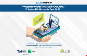 PANDEMİ SONRASI STRATEJİK PLANLAMA | WEBİNAR