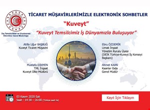 TİCARET MÜŞAVİRLERİMİZLE ELEKTRONİK SOHBETLER | KUVEYT