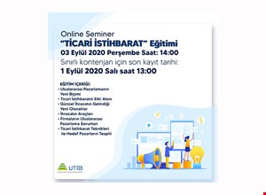 TİCARİ İSTİHBARAT EĞİTİMİ | WEBİNAR