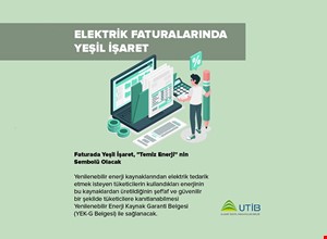 ELEKTRİK FATURALARINDA YEŞİL İŞARET