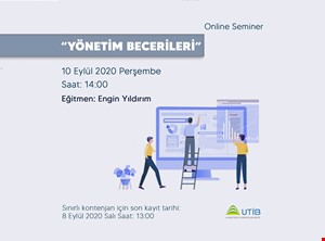 YÖNETİM BECERİLERİ | WEBINAR