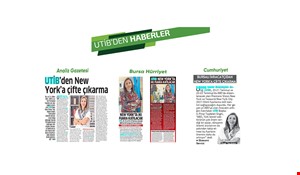 UTİB'DEN NEW YORK'A ÇİFTE ÇIKARMA